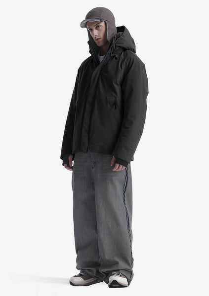 KRAKATAU Qm435 ファンクショナル ファブリック ショートジャケット WERYK Functional Fabric Short Jacket Qm554