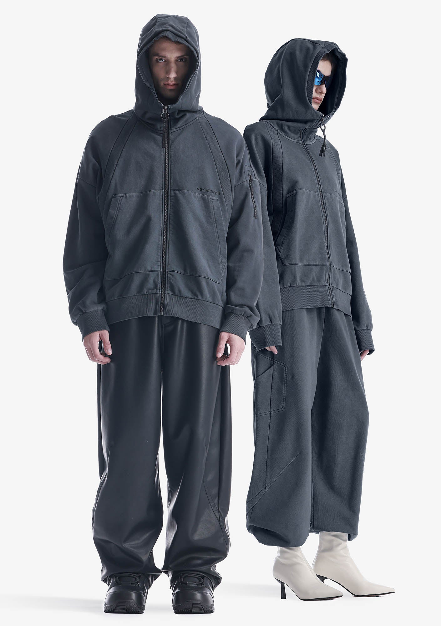 BOREWHAL Kapuzenjacke mit Reißverschluss