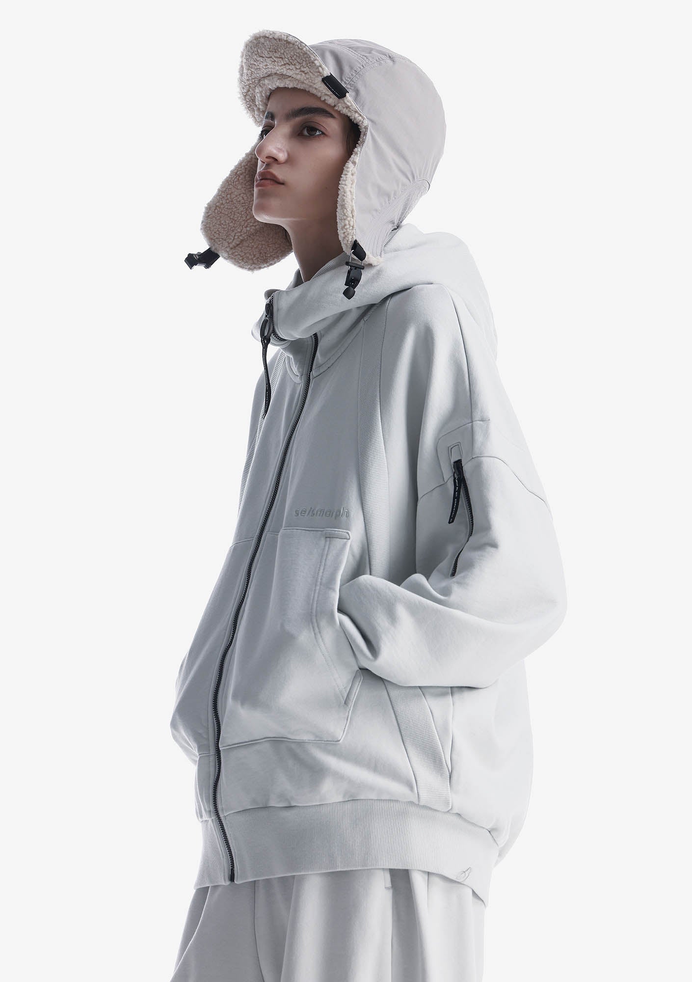 BOREWHAL Zip Hoodie Fu118