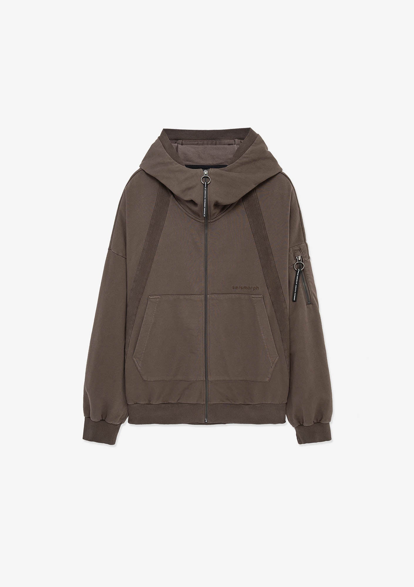 BOREWHAL Kapuzenjacke mit Reißverschluss