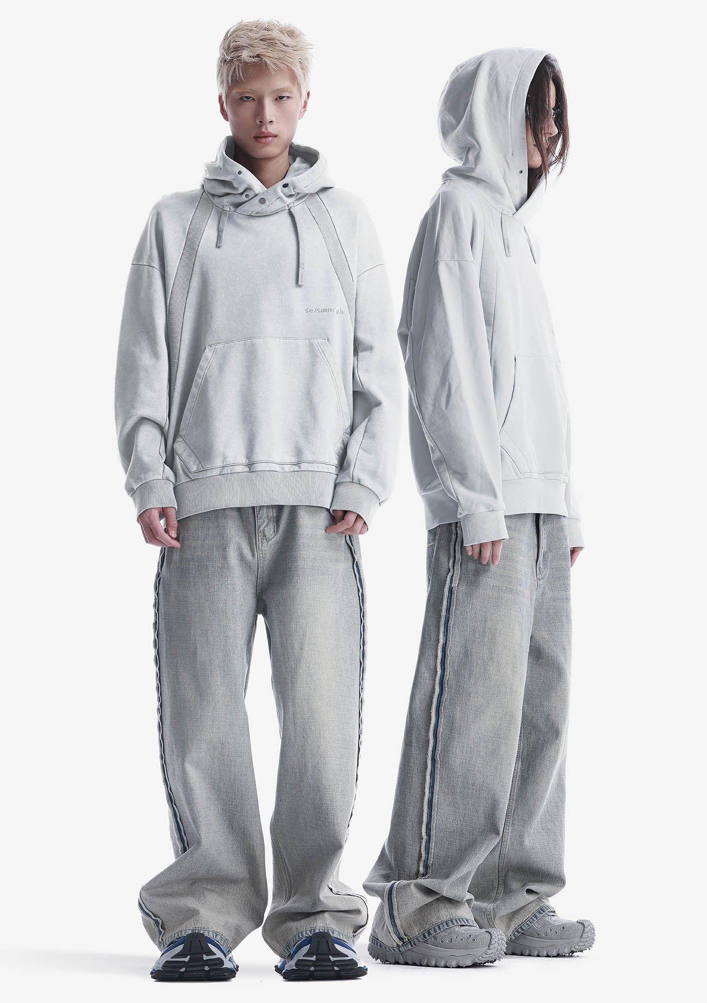 BOREWHAL Kapuzenjacke mit Reißverschluss