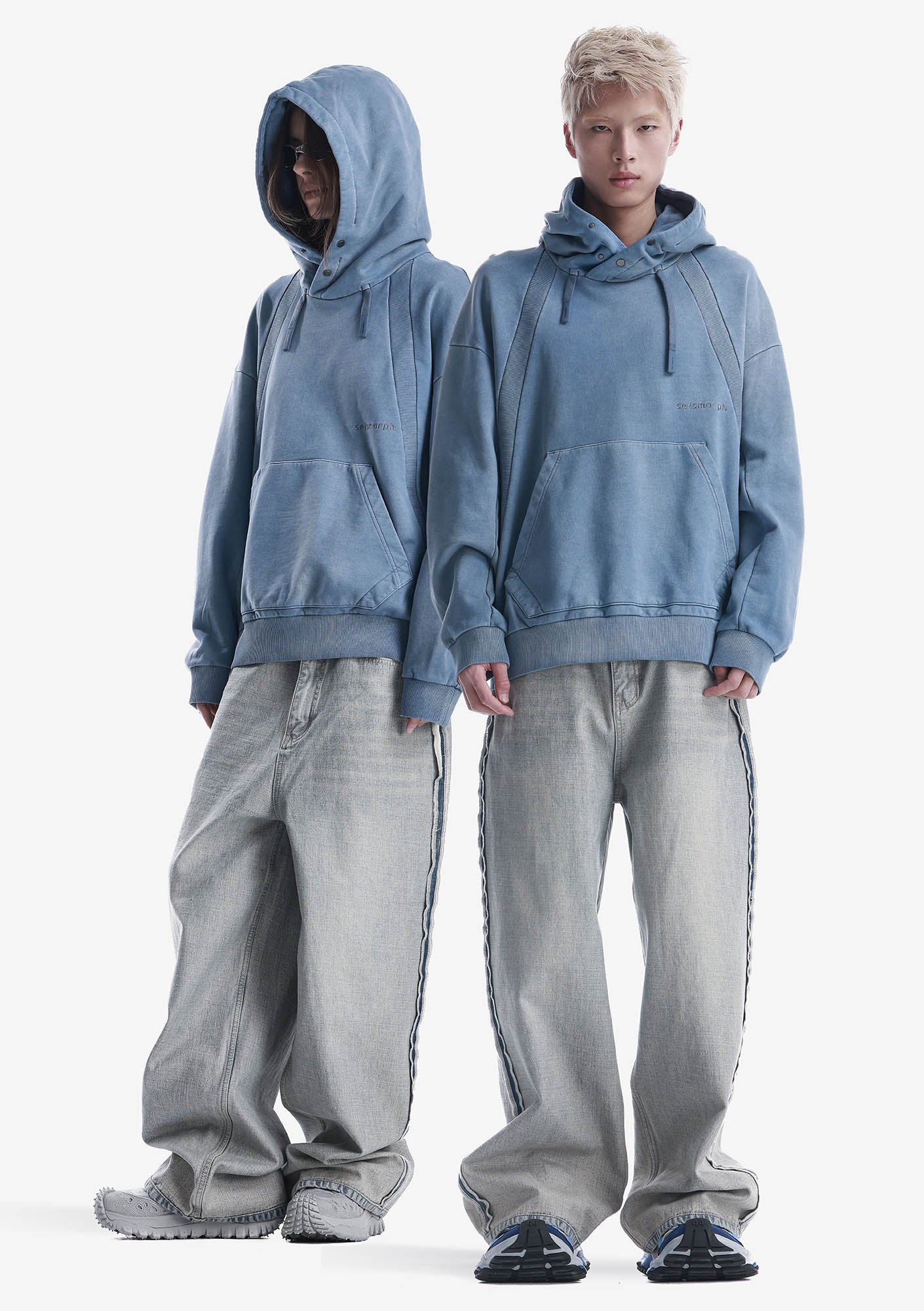 BOREWHAL Kapuzenjacke mit Reißverschluss