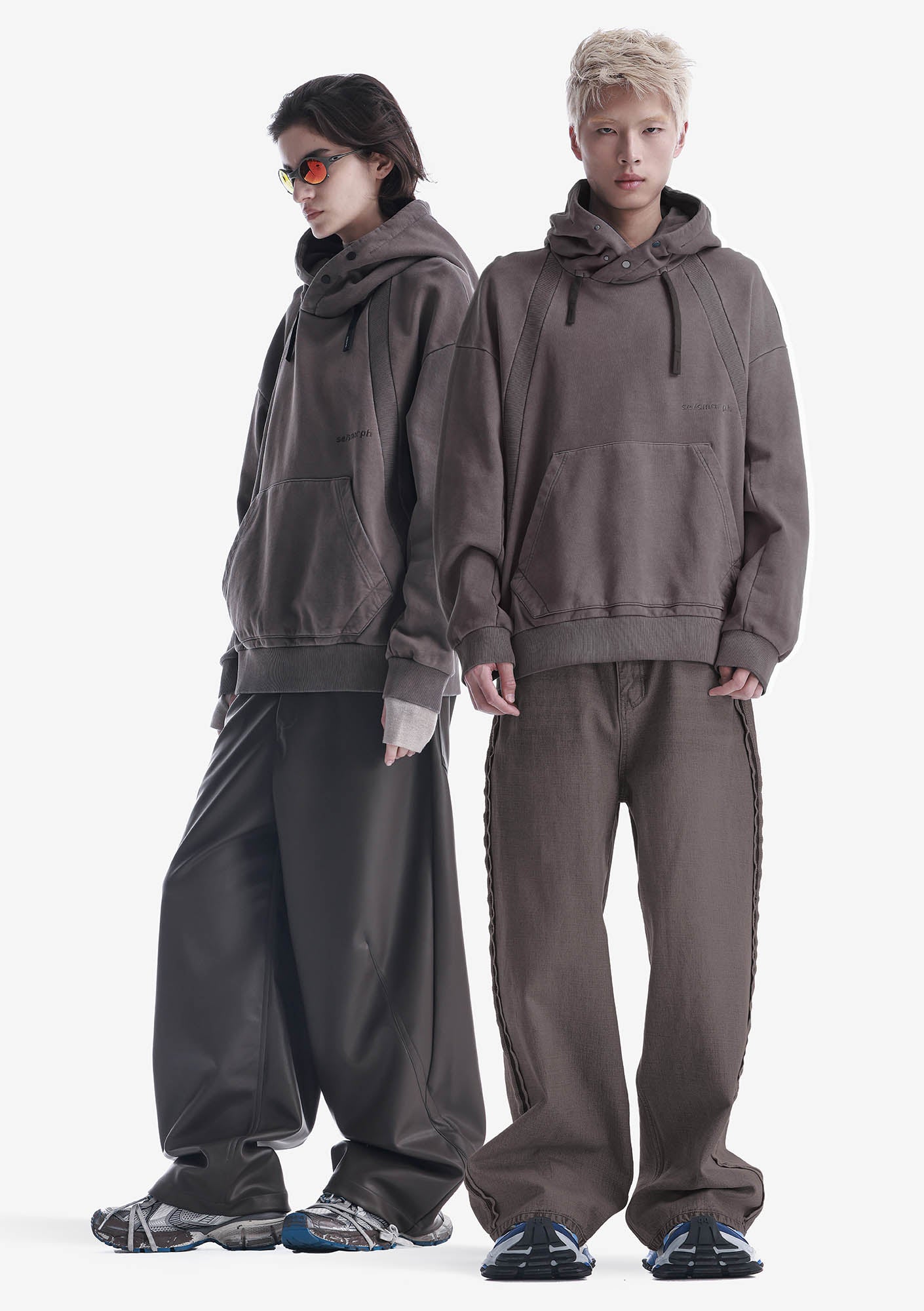 BOREWHAL Kapuzenjacke mit Reißverschluss