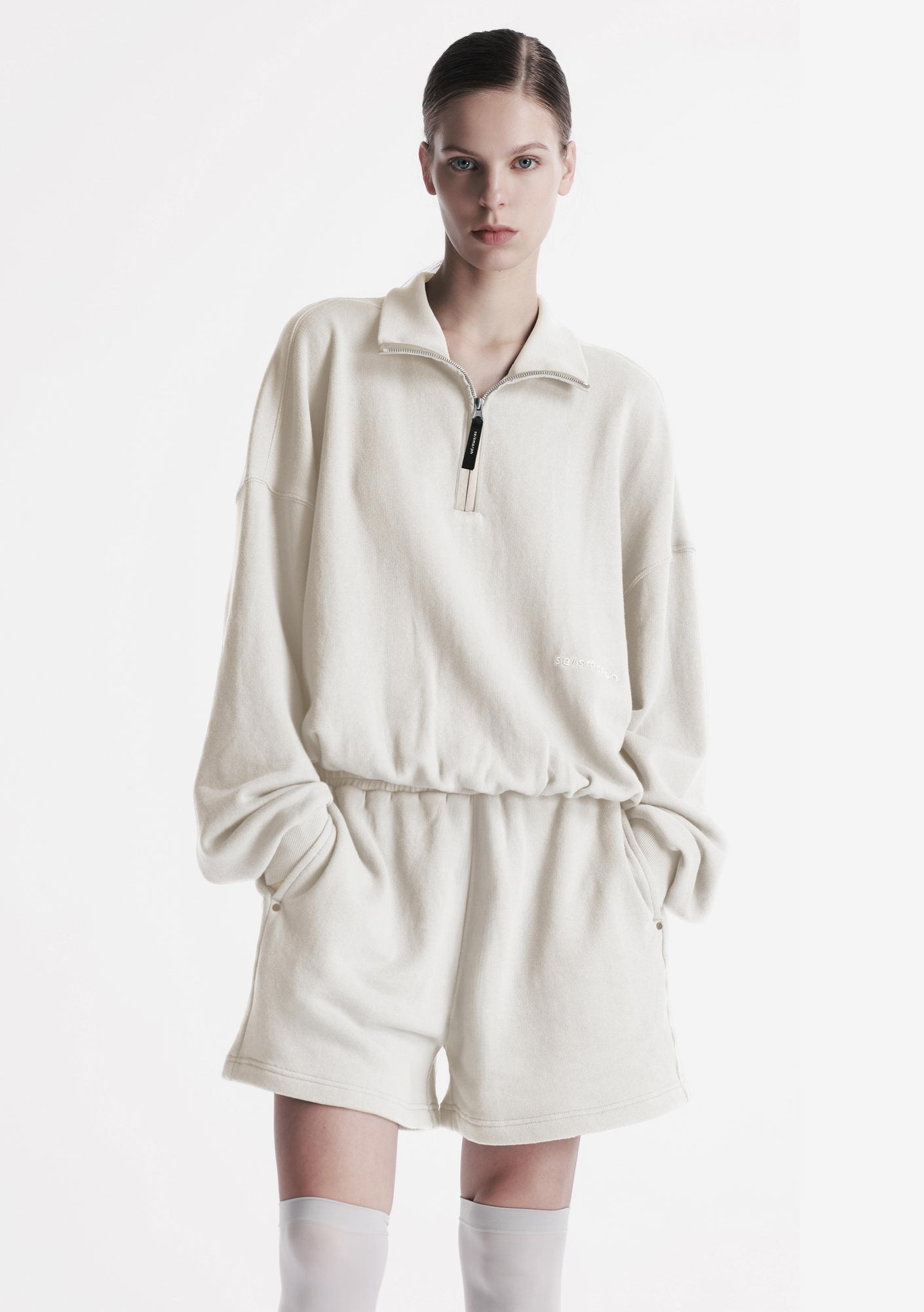 FRISSON Half-Zip Sweatshirt Fw123