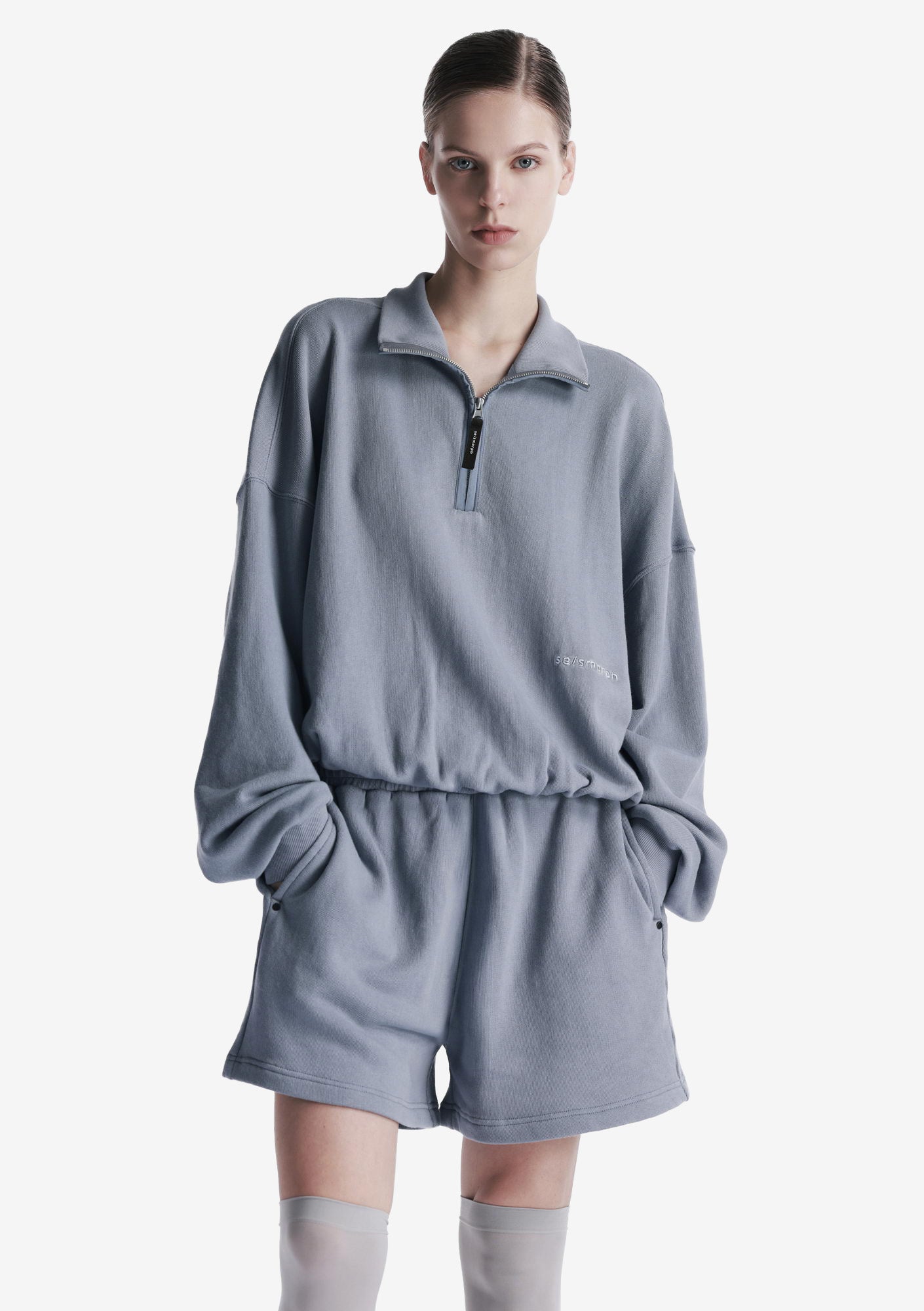 FRISSON Half-Zip Sweatshirt