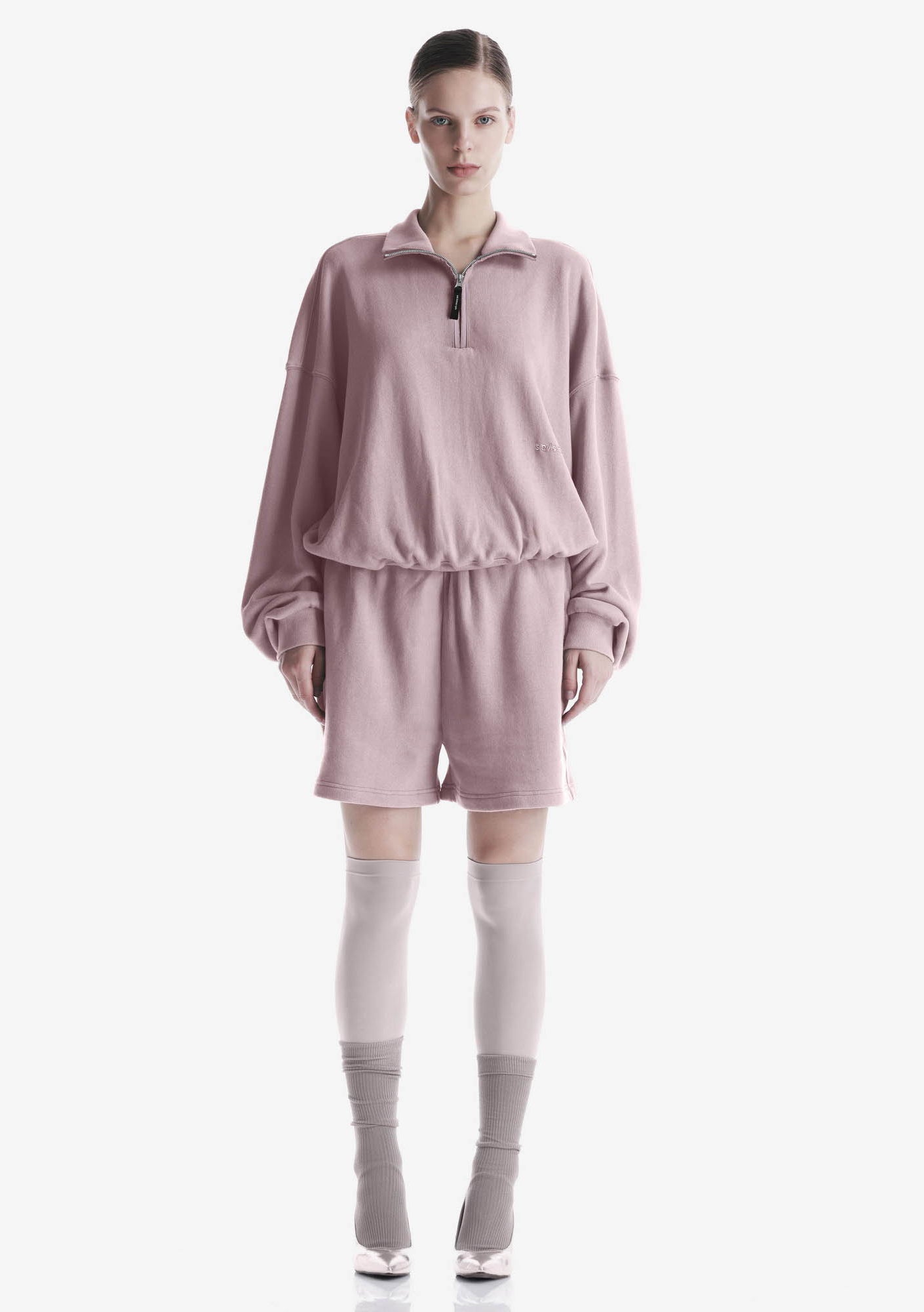 FRISSON Half-Zip Sweatshirt