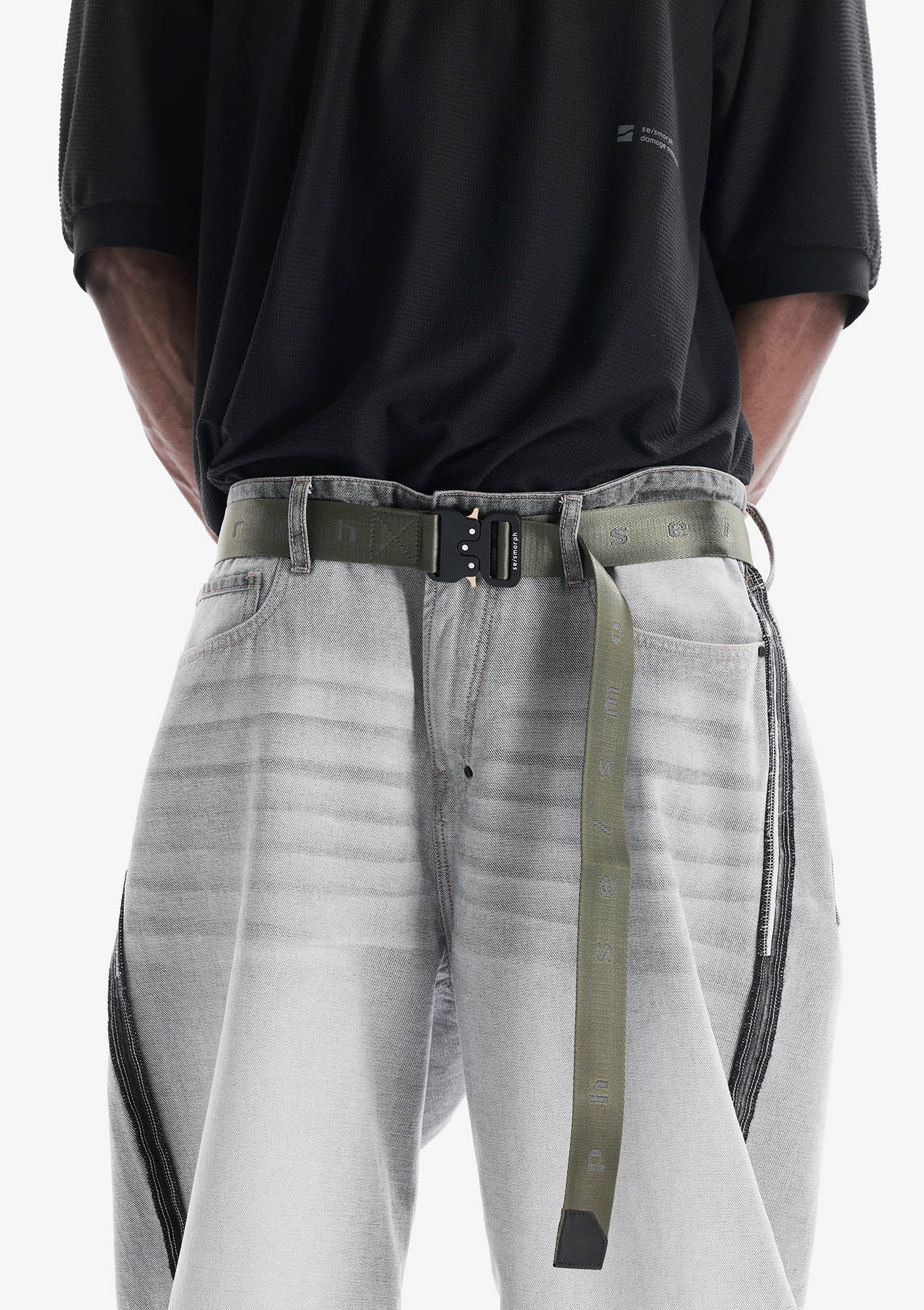 38 mm Tactical Belt with Aluminum Buckle Hu54
