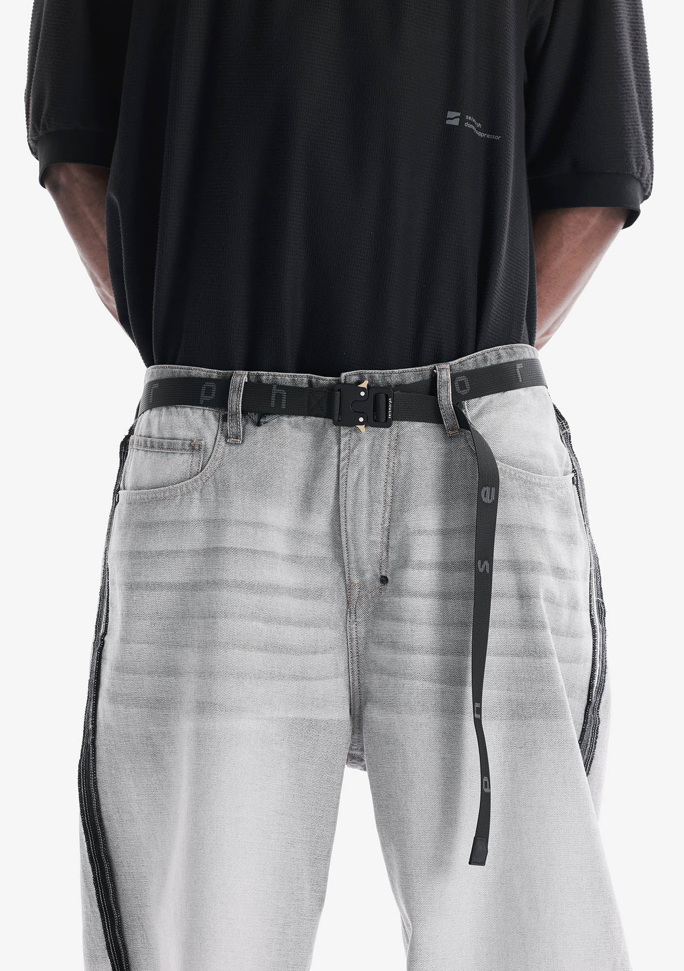 Ceinture Tactique 25 mm avec Boucle en Aluminium Hu56