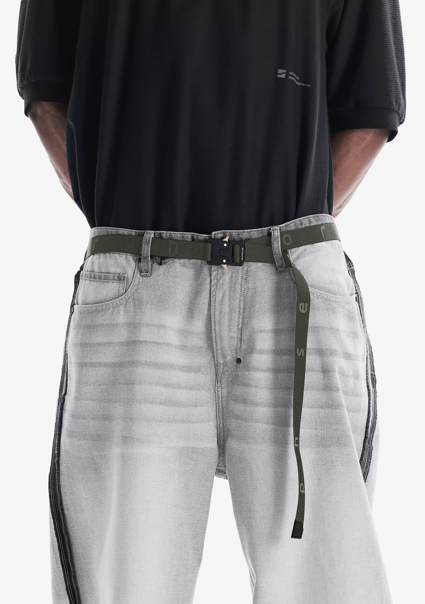 25 mm Tactical Belt with Aluminum Buckle Hu56