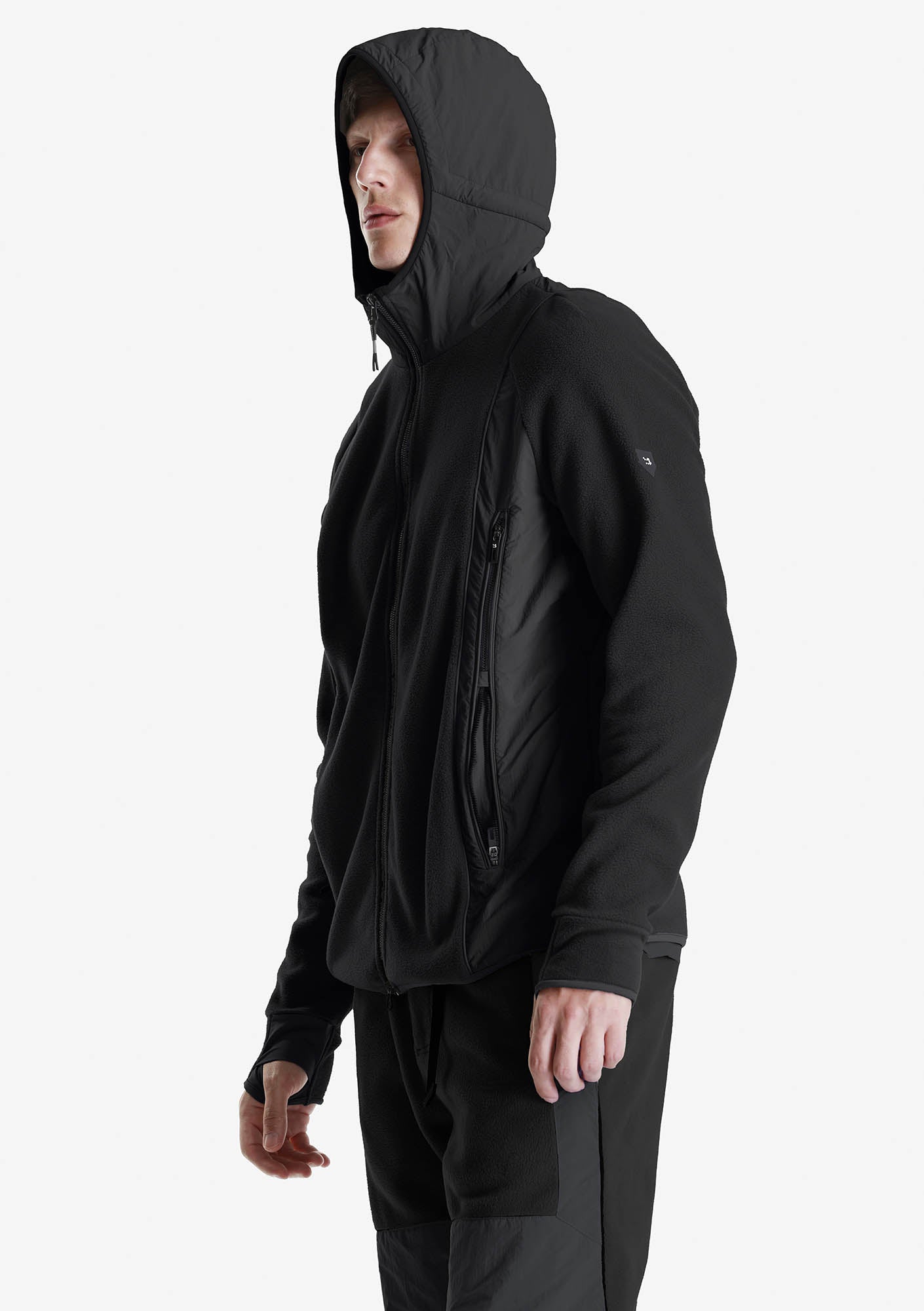 KUIPER Fleece Hooded Jacket Nm52-1
