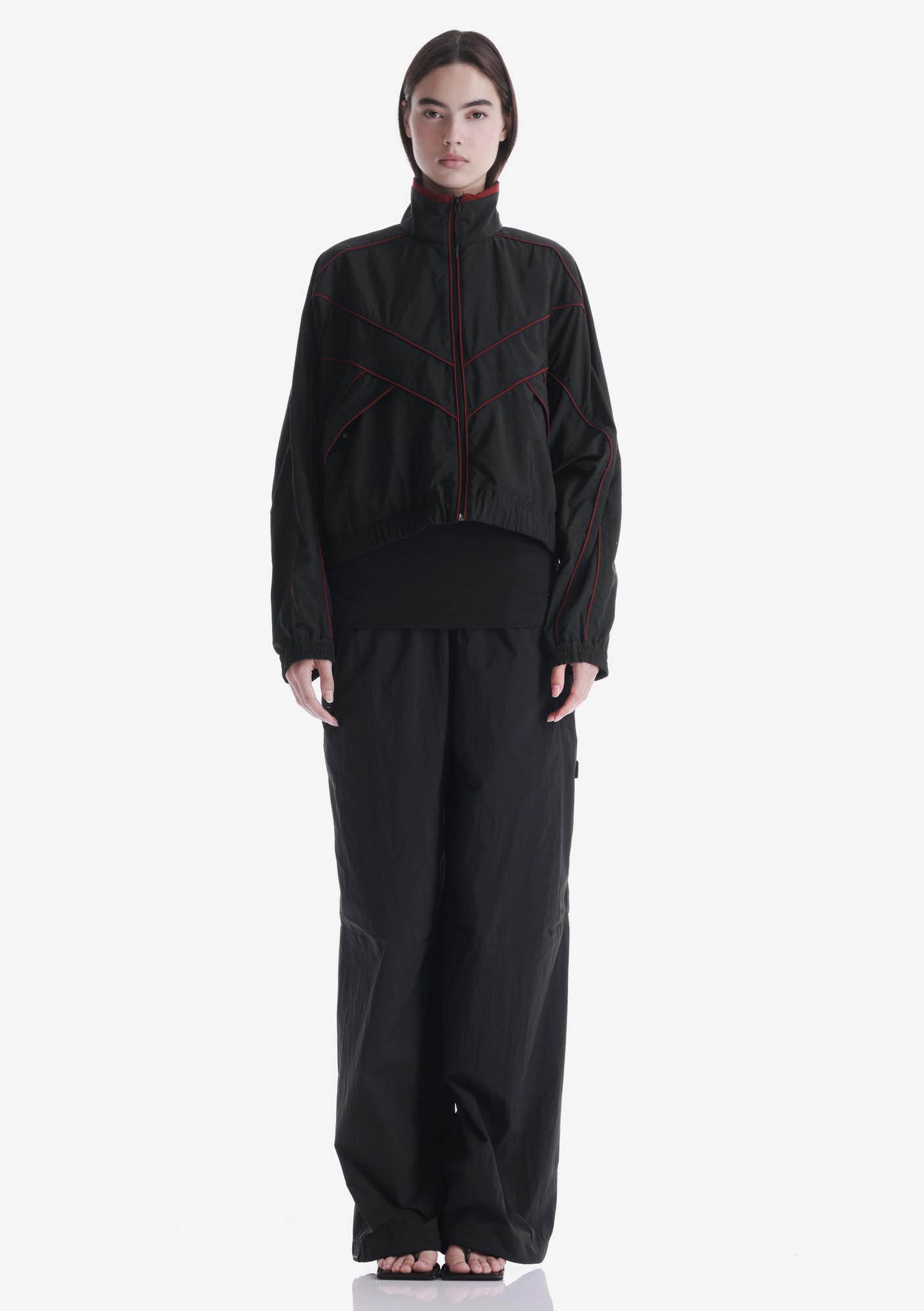 SEMERU Cropped Track Jacket