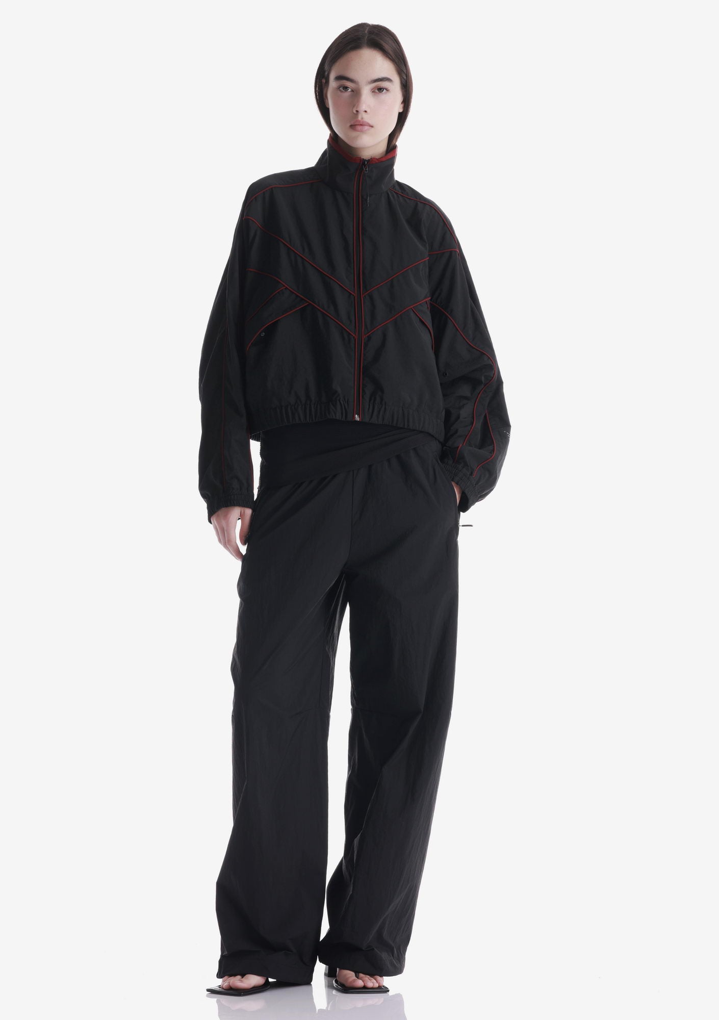 SEMERU Cropped Track Jacket Nw78