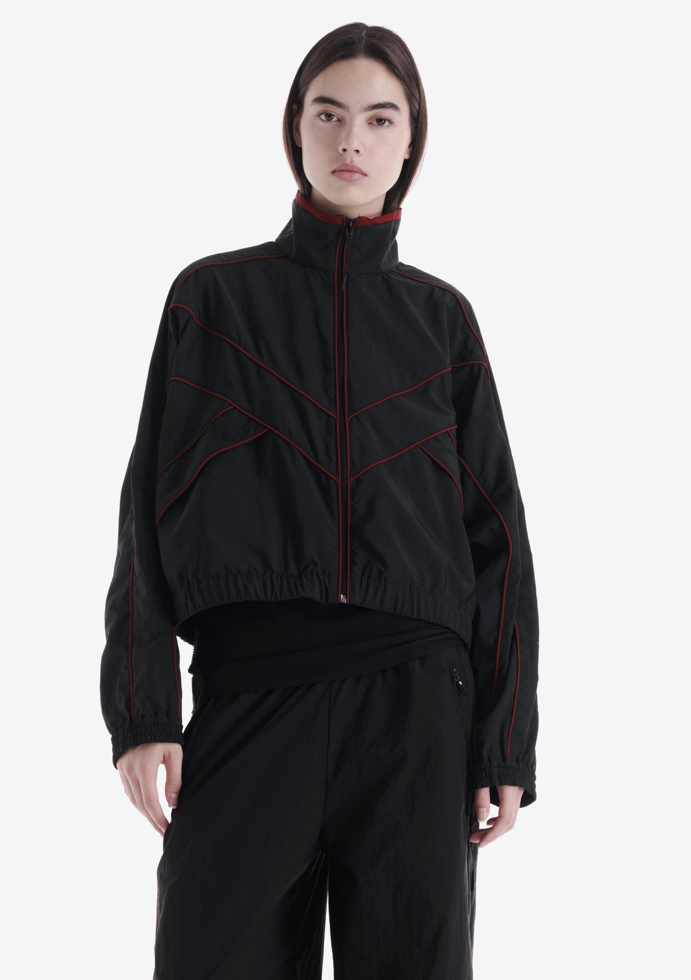 SEMERU Cropped Track Jacket