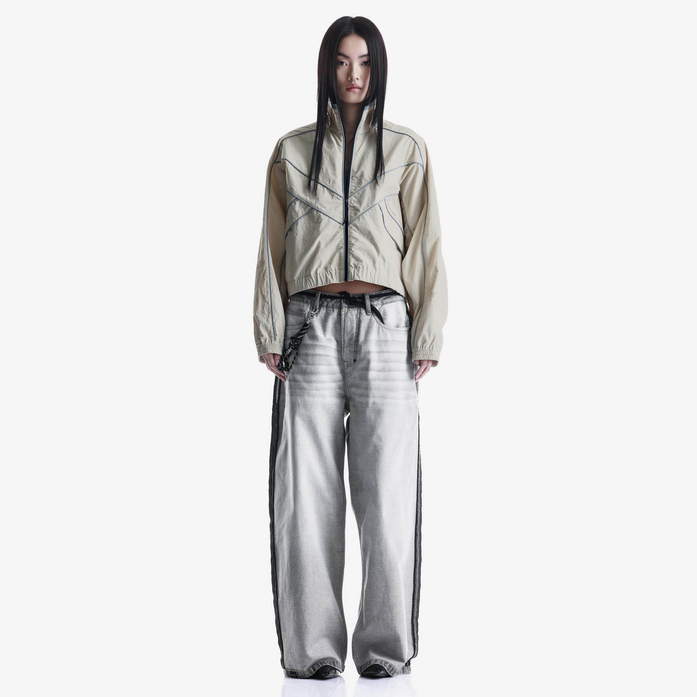 SEMERU Cropped Track Jacket