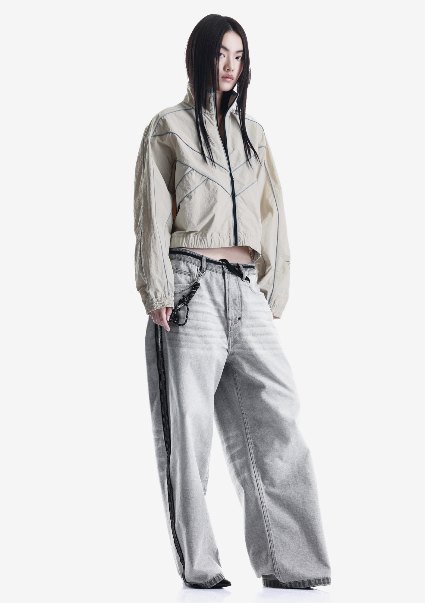 SEMERU Cropped Track Jacket Nw78