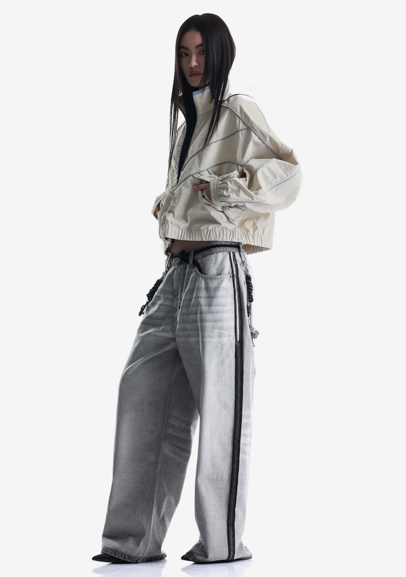 SEMERU Cropped Track Jacket Nw78