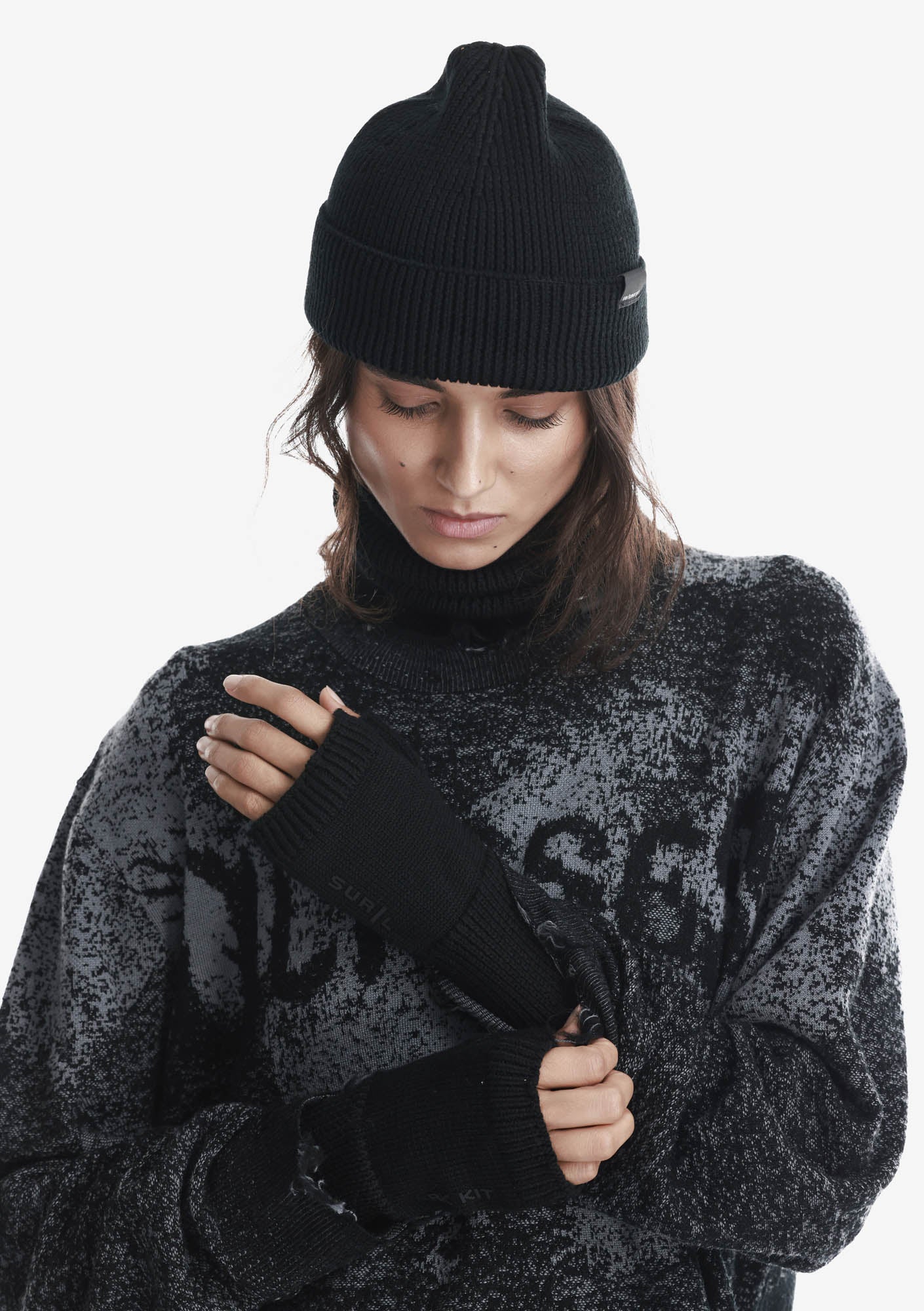 Bonnet en laine Pu104