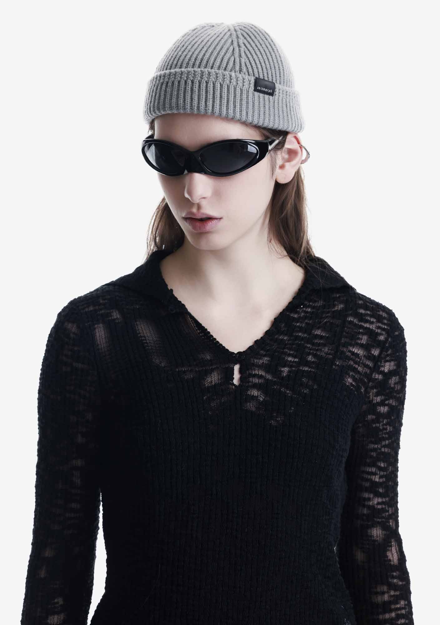 Ribbed Docker Beanie