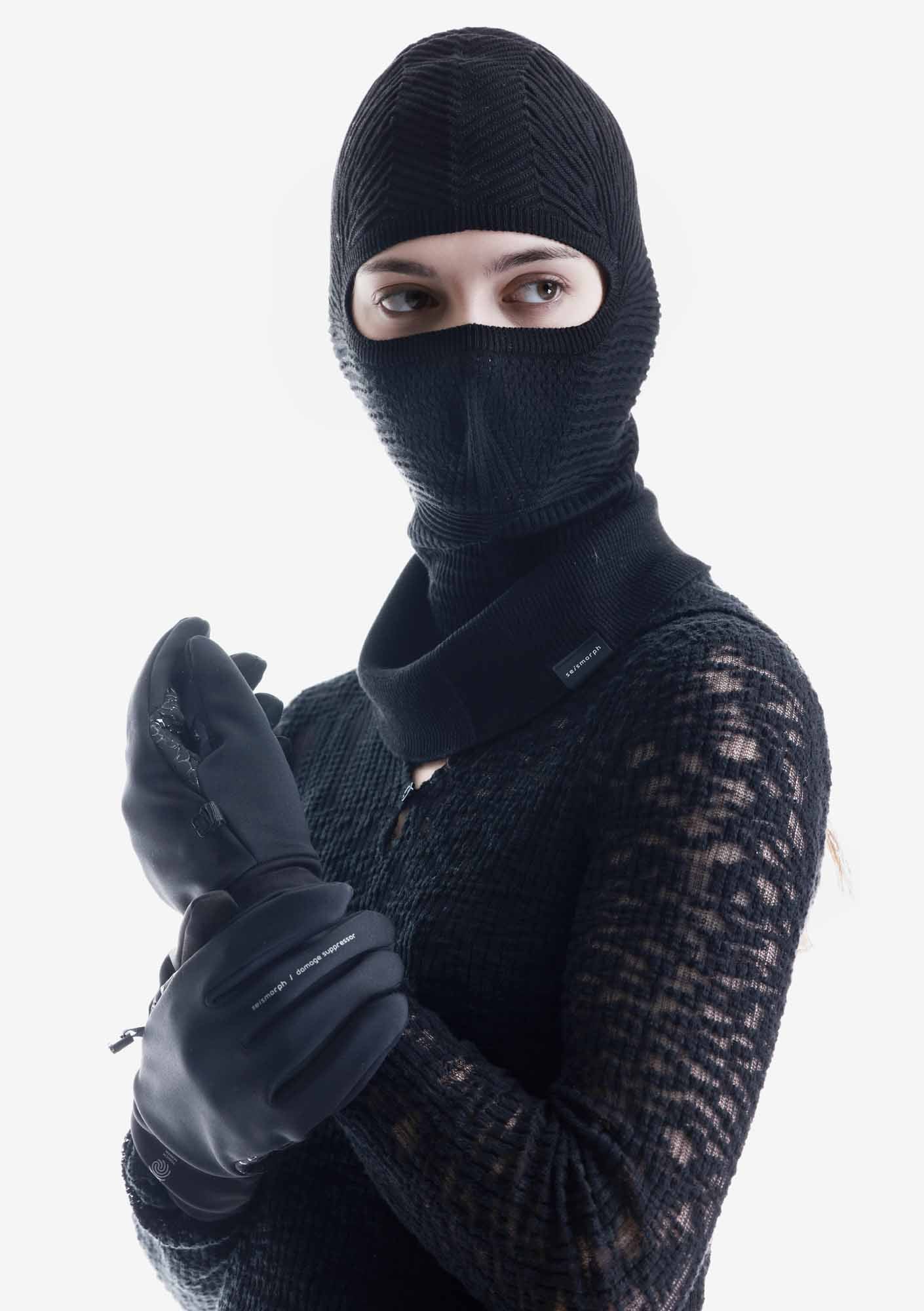 Structured Knit Balaclava