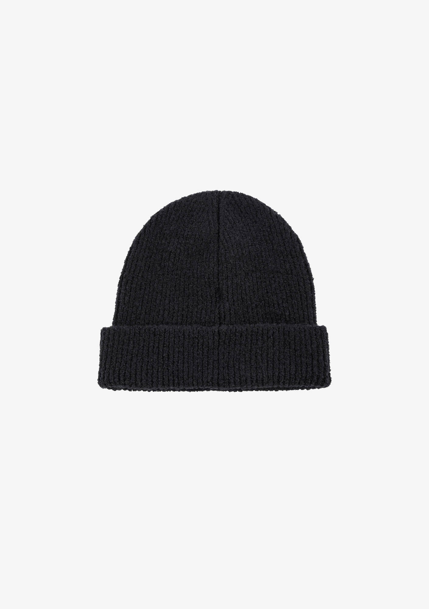 Bonnet en maille côtelée Pu116