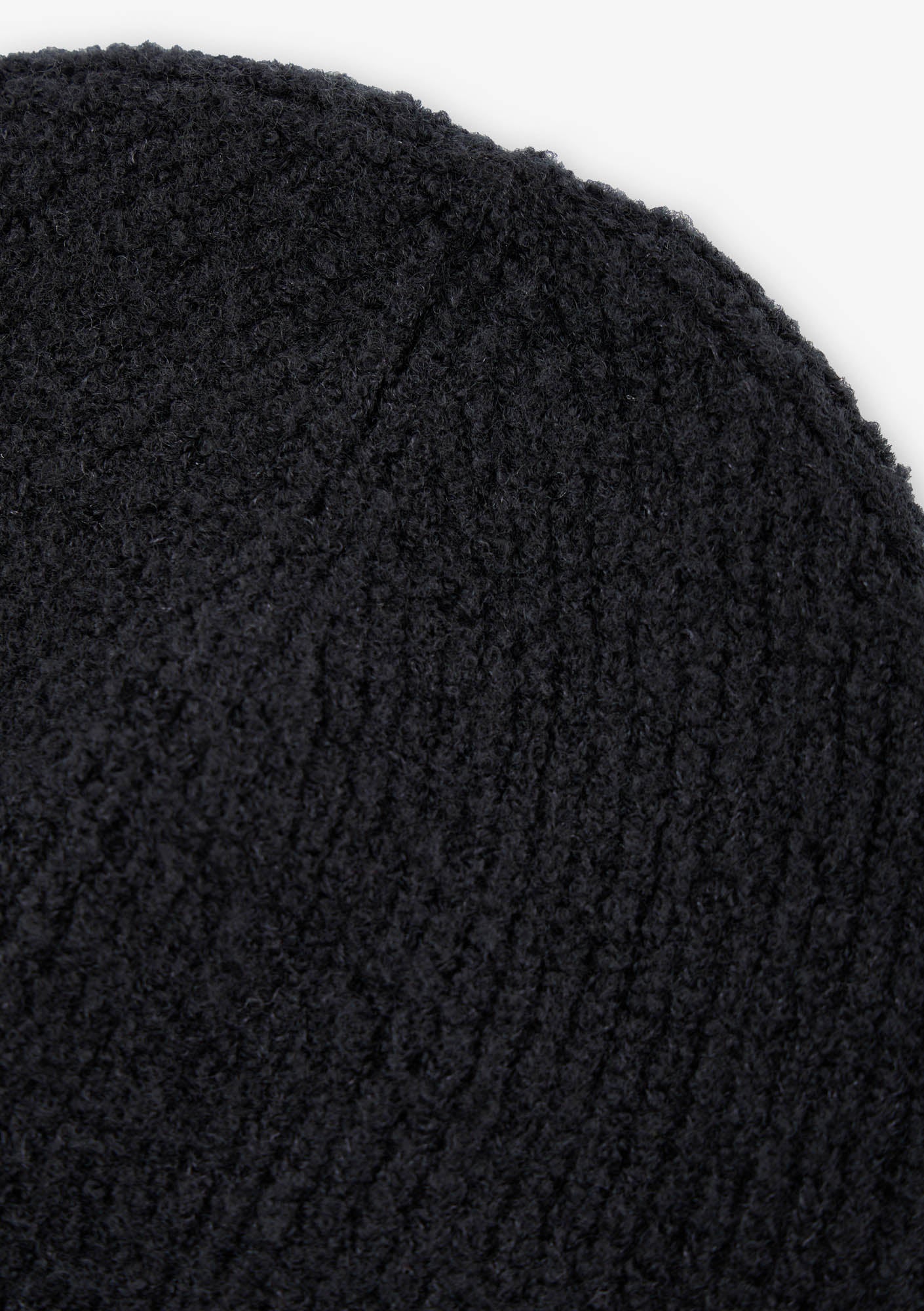 Bonnet en maille côtelée Pu116