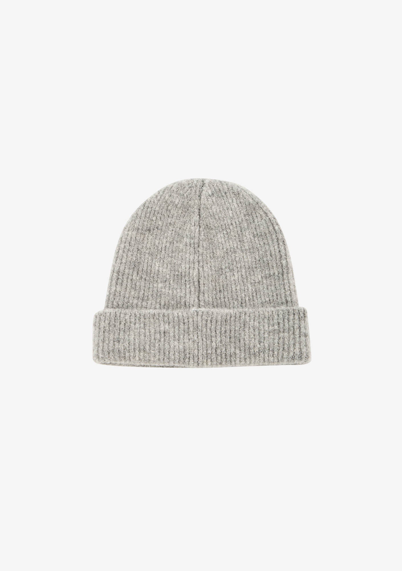 Gerippte Strickmütze Pu116
