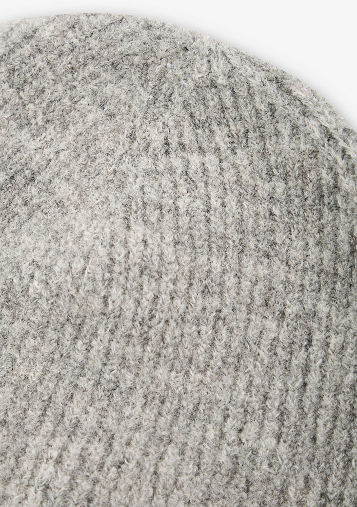 Gerippte Strickmütze Pu116