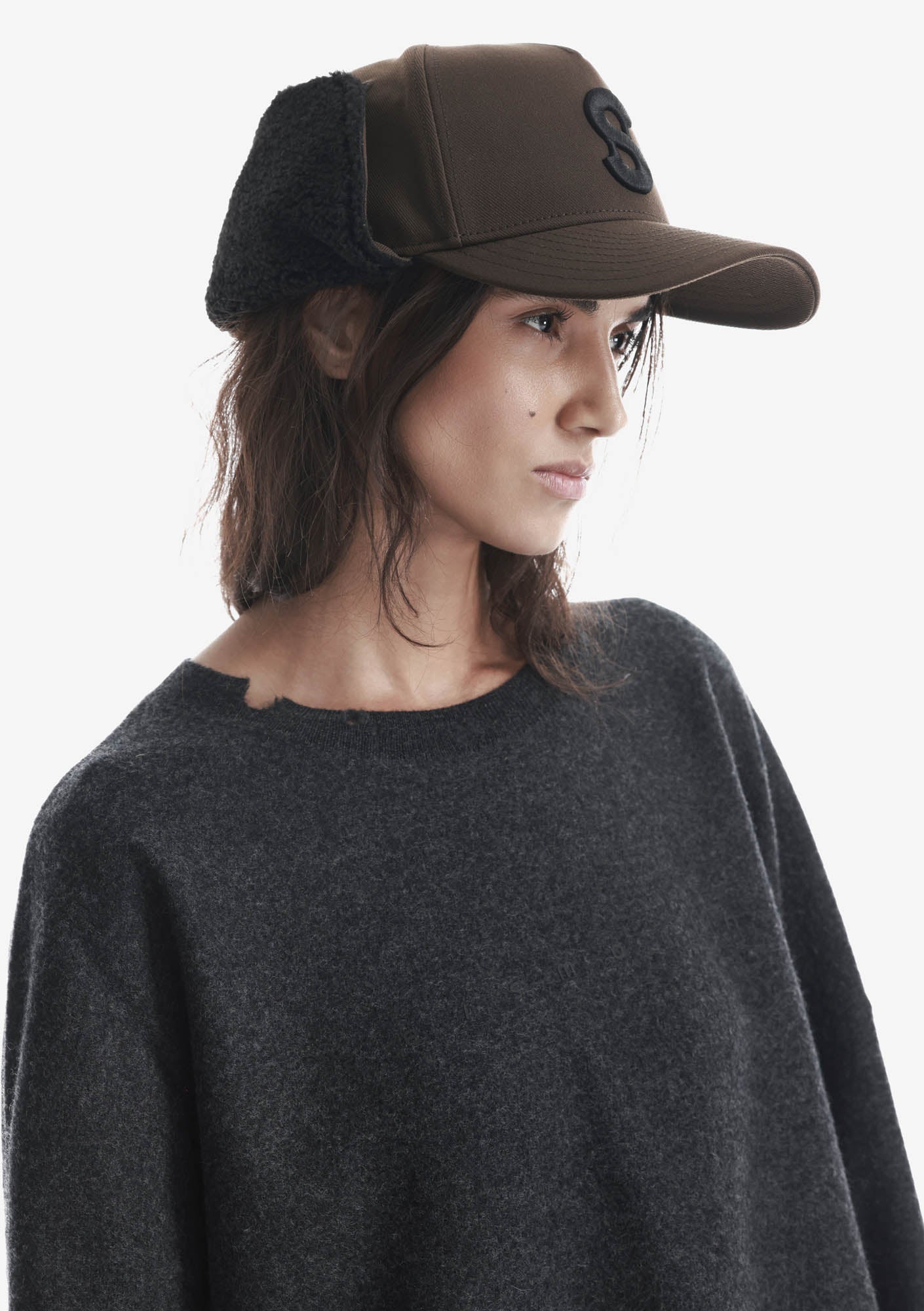 Basecap mit Ohrenschutz Pu118