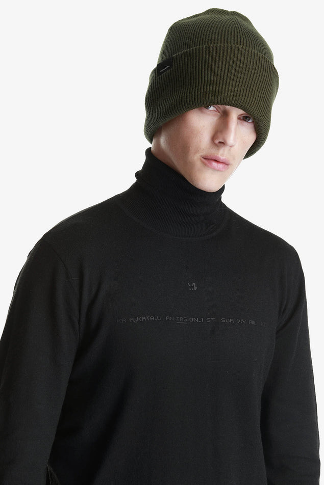 Heavy Wool Beanie Pu53-52