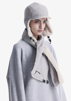 Sherpa Padded Scarf Pu76