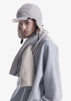 Sherpa Padded Scarf Pu76