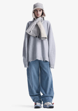 Sherpa Padded Scarf Pu76