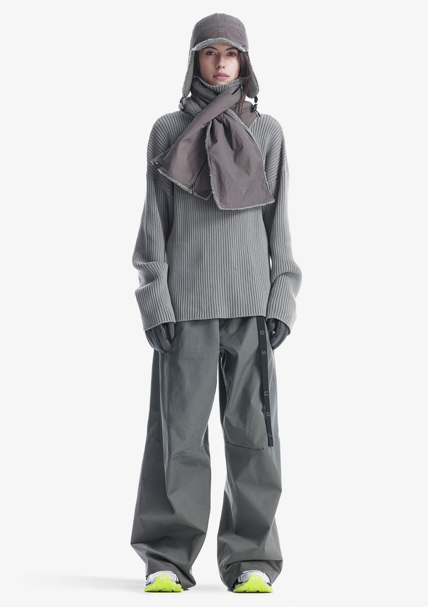 Sherpa Padded Scarf Pu76