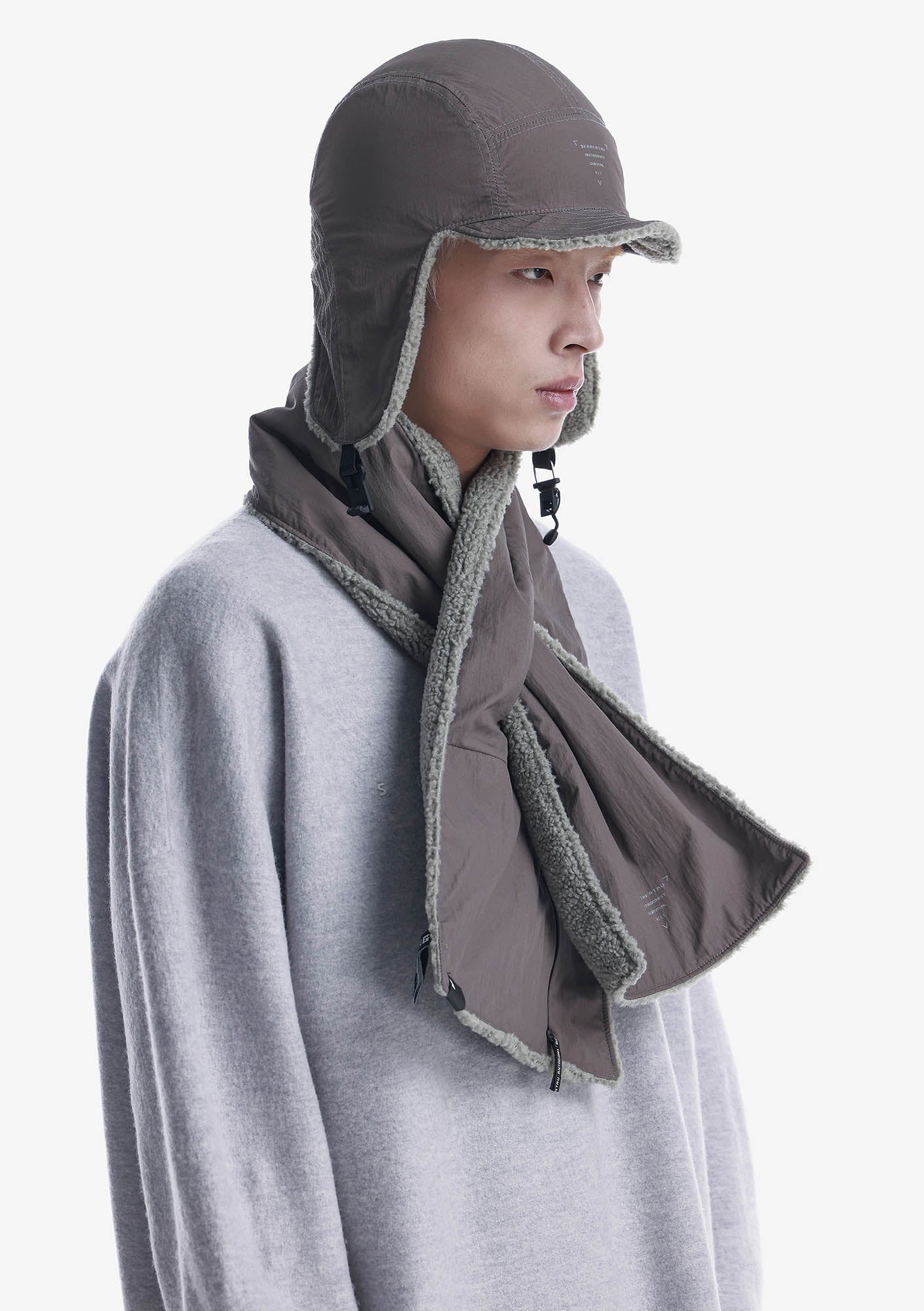 Sherpa Padded Scarf Pu76