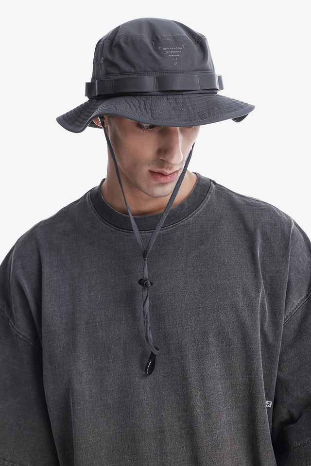 Wide Brim Boonie Hat Pu82-1