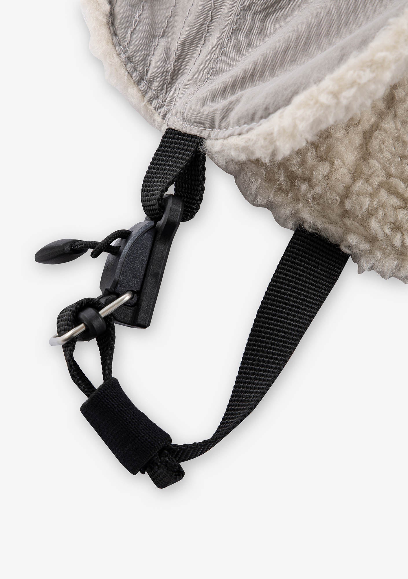 Chapeau matelassé en sherpa Pu85