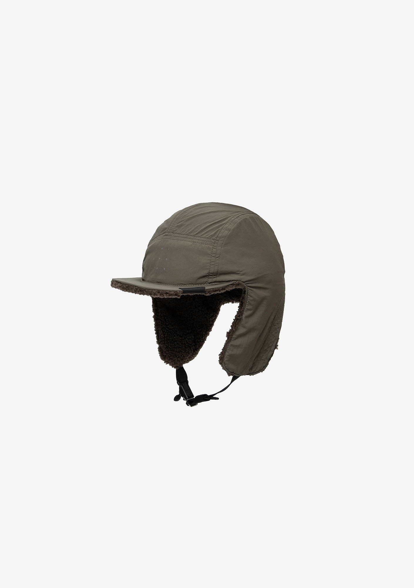 Chapeau matelassé en sherpa