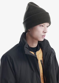 Heavy Wool Beanie Pu89