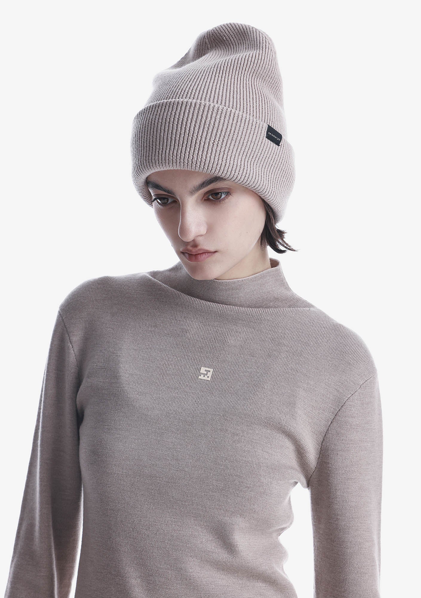 Heavy Wool Beanie Pu89