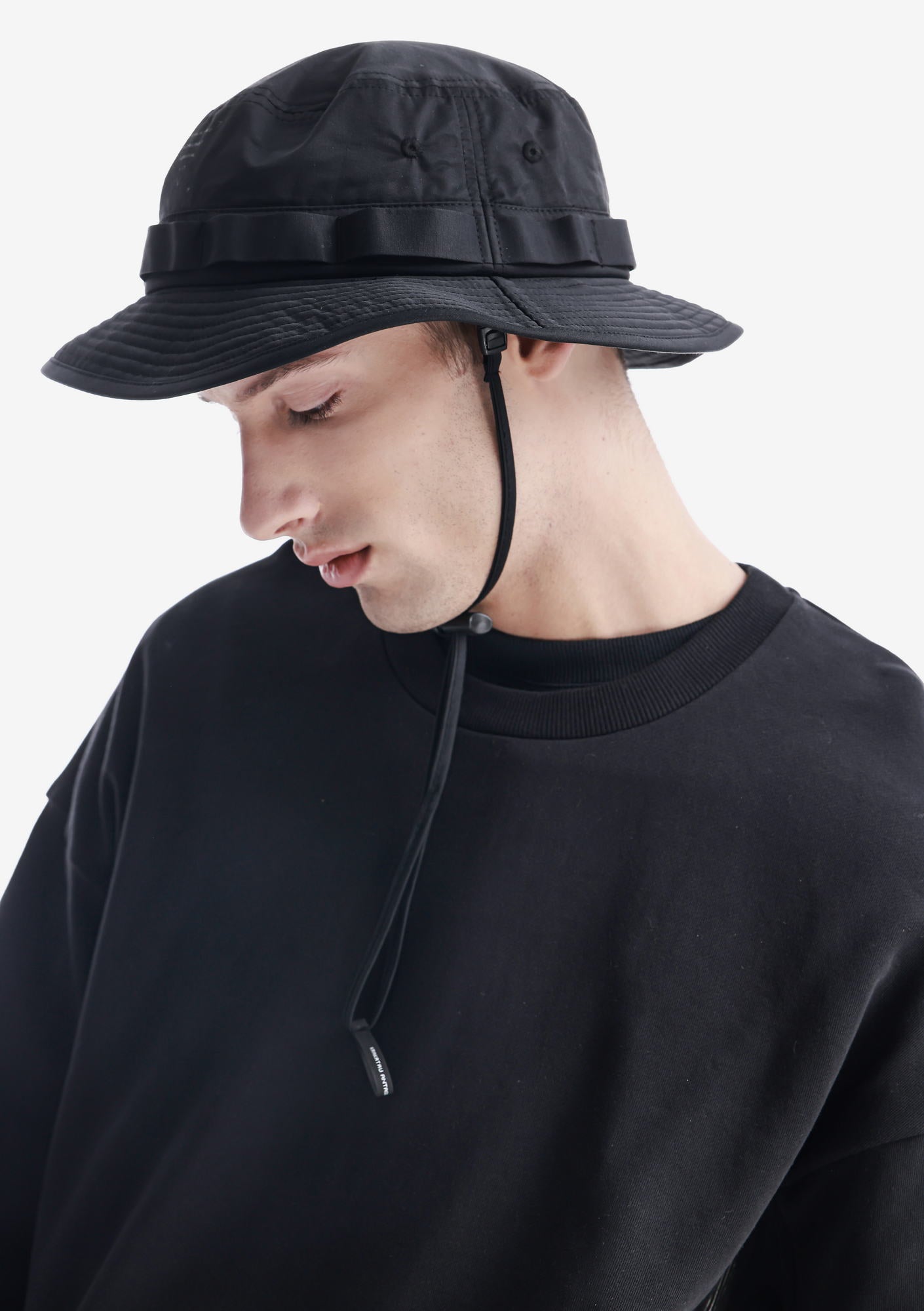 Wide Brim Boonie Hat Pu95