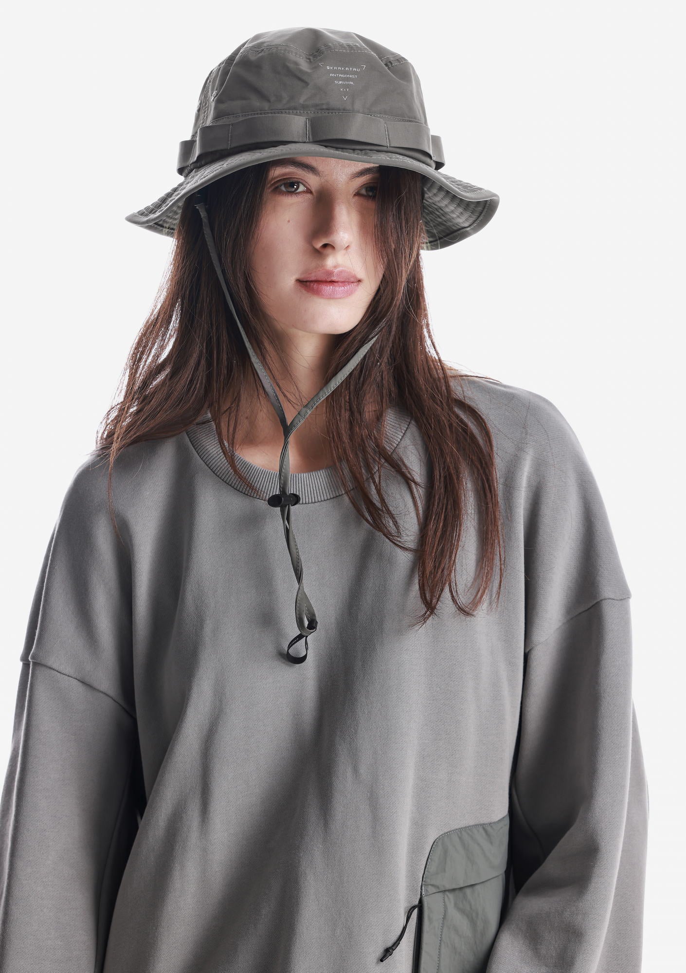 Wide Brim Boonie Hat Pu95