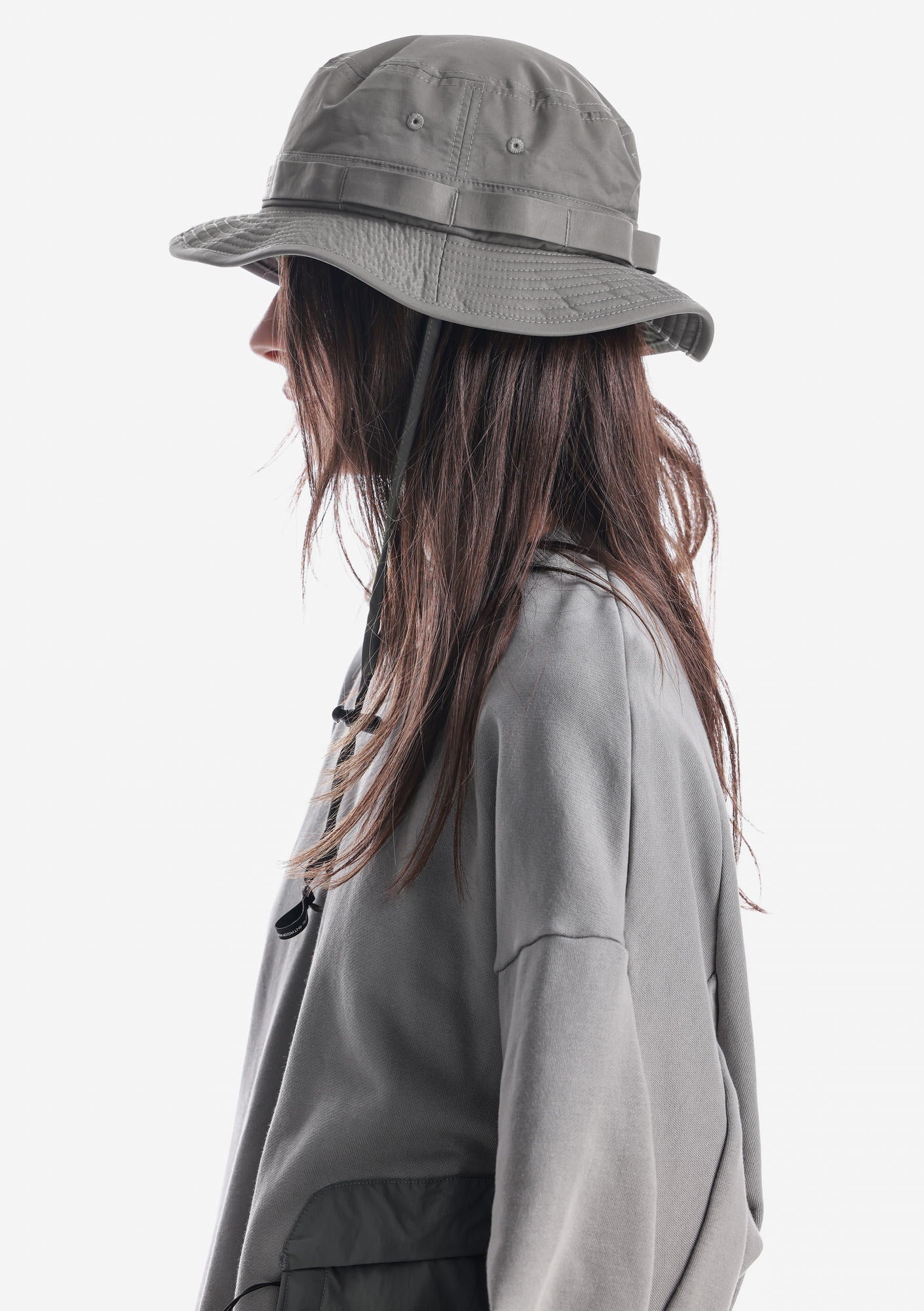 Wide Brim Boonie Hat Pu95