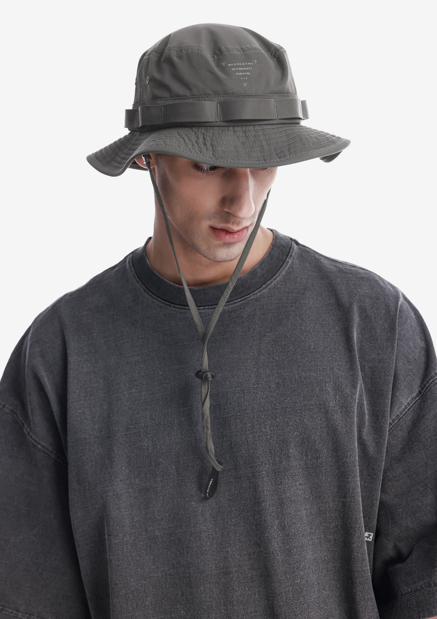 Wide Brim Boonie Hat Pu95