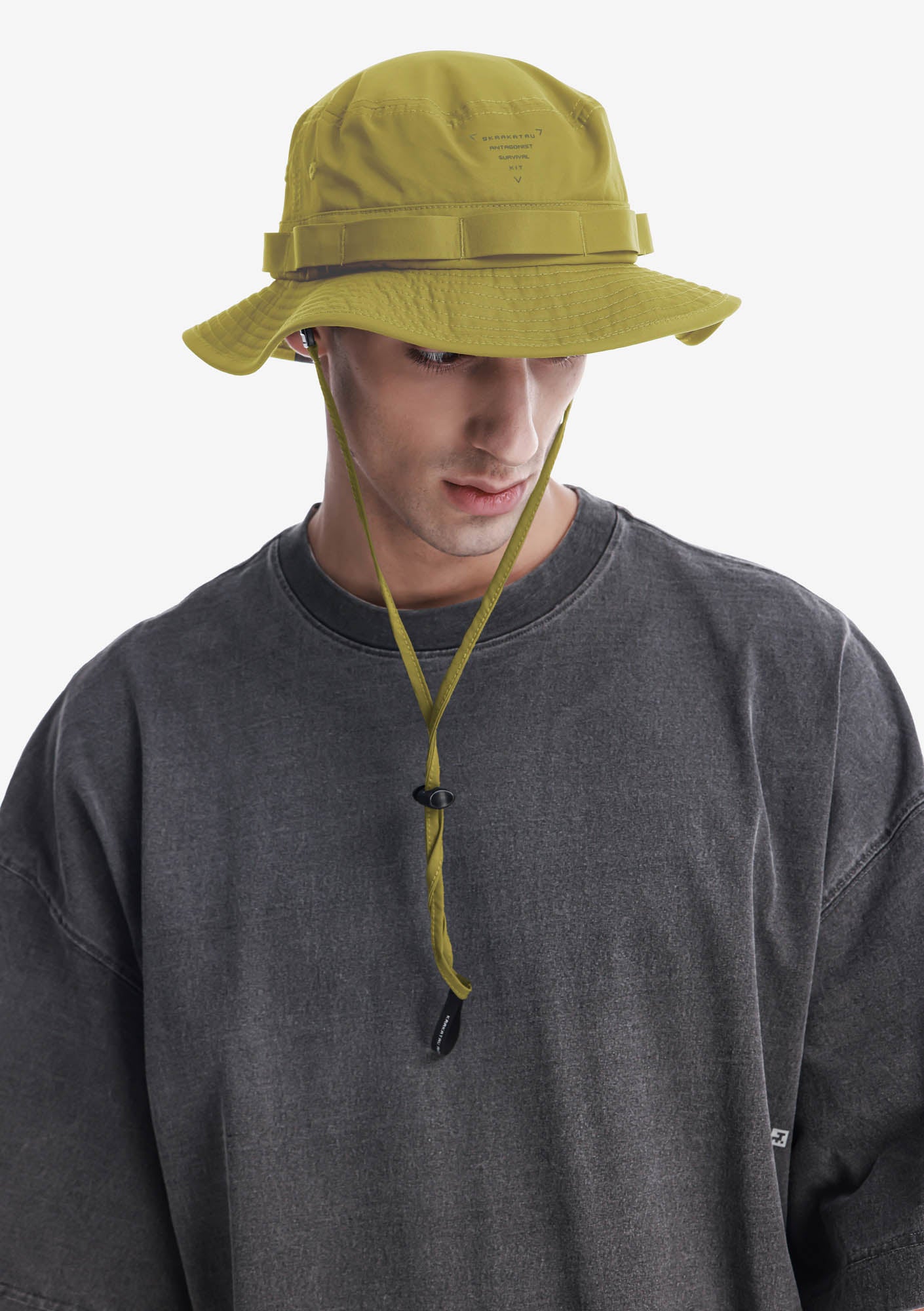 Wide Brim Boonie Hat Pu95