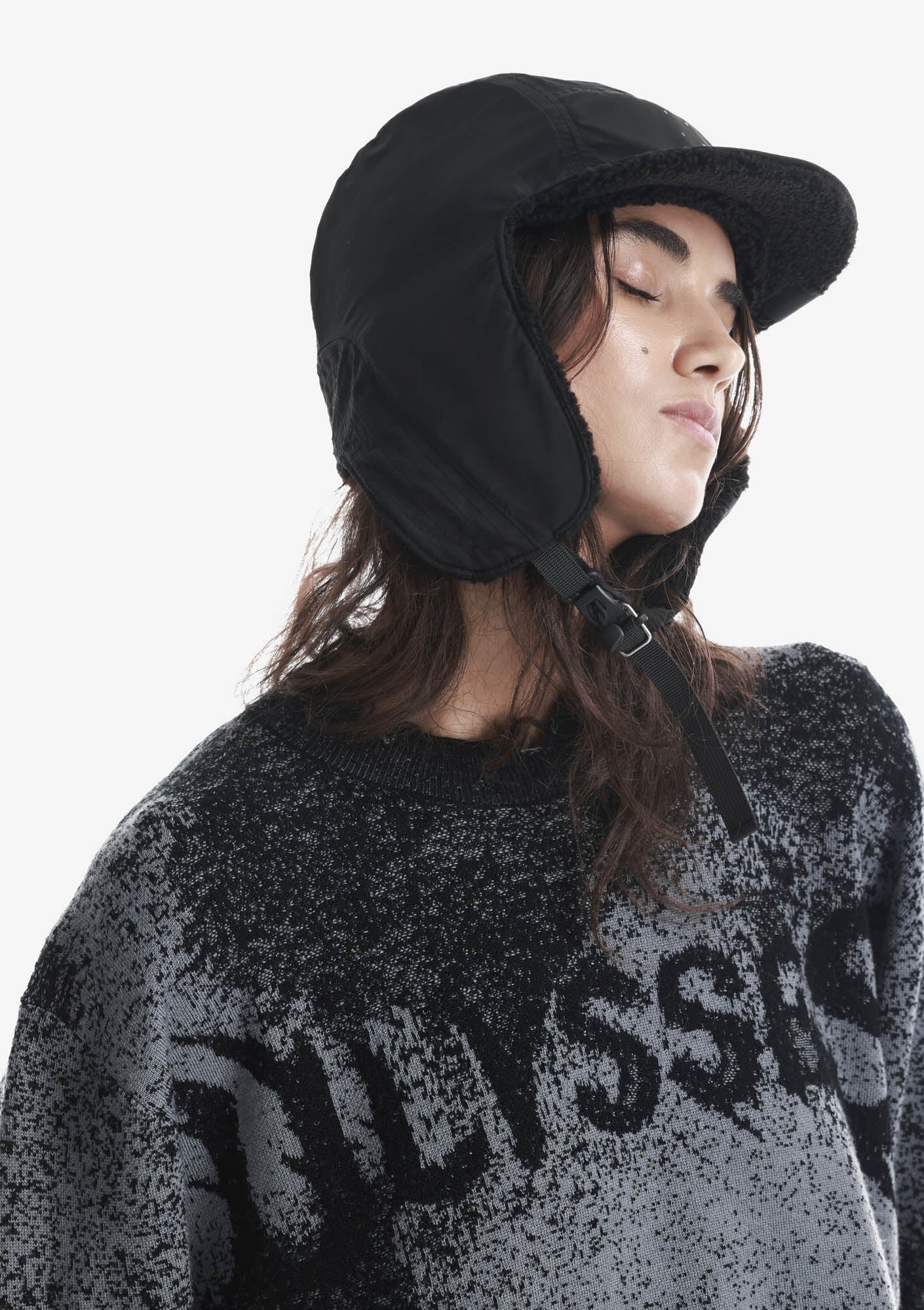 Casquette Sherpa matelassée Pu98