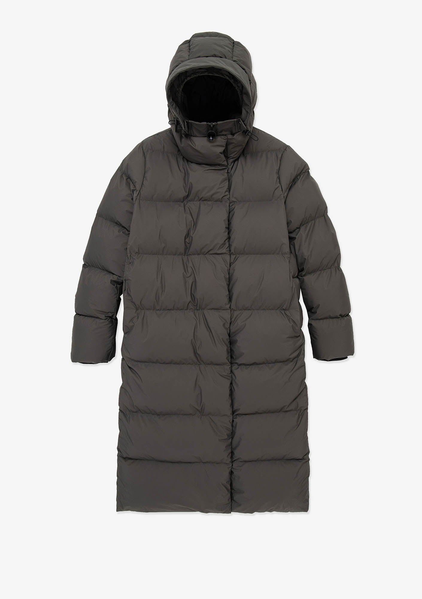 AITKEN Manteau Long Matelassé