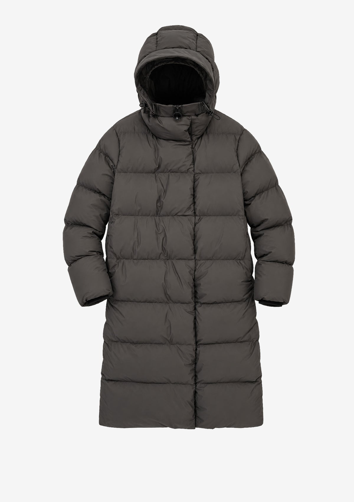 AITKEN Manteau Long Matelassé
