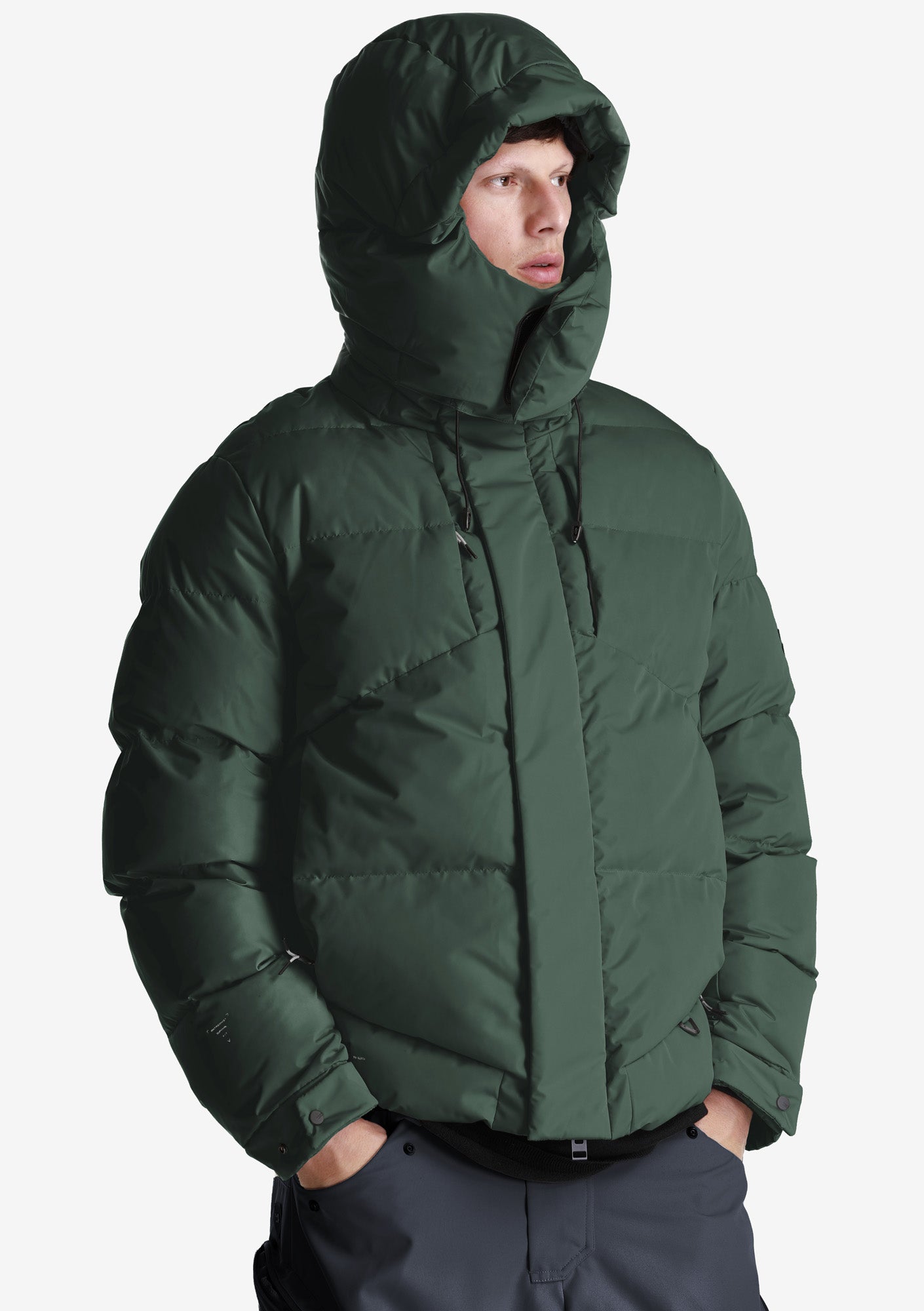 AITKEN Waterproof Short Puffer Jacket Qm440-52