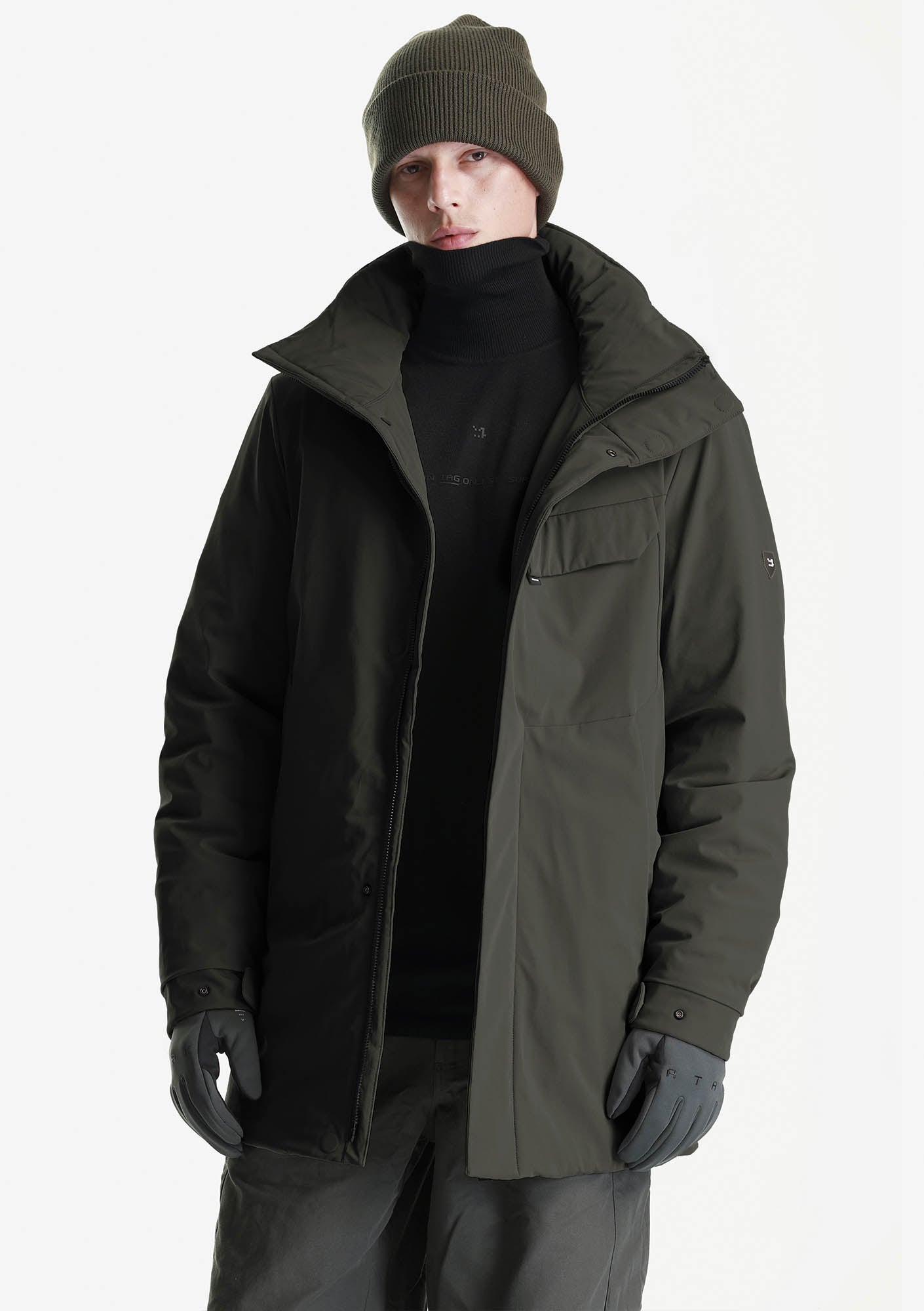 MASARU Removable Hood Padded Jacket Qm469-5