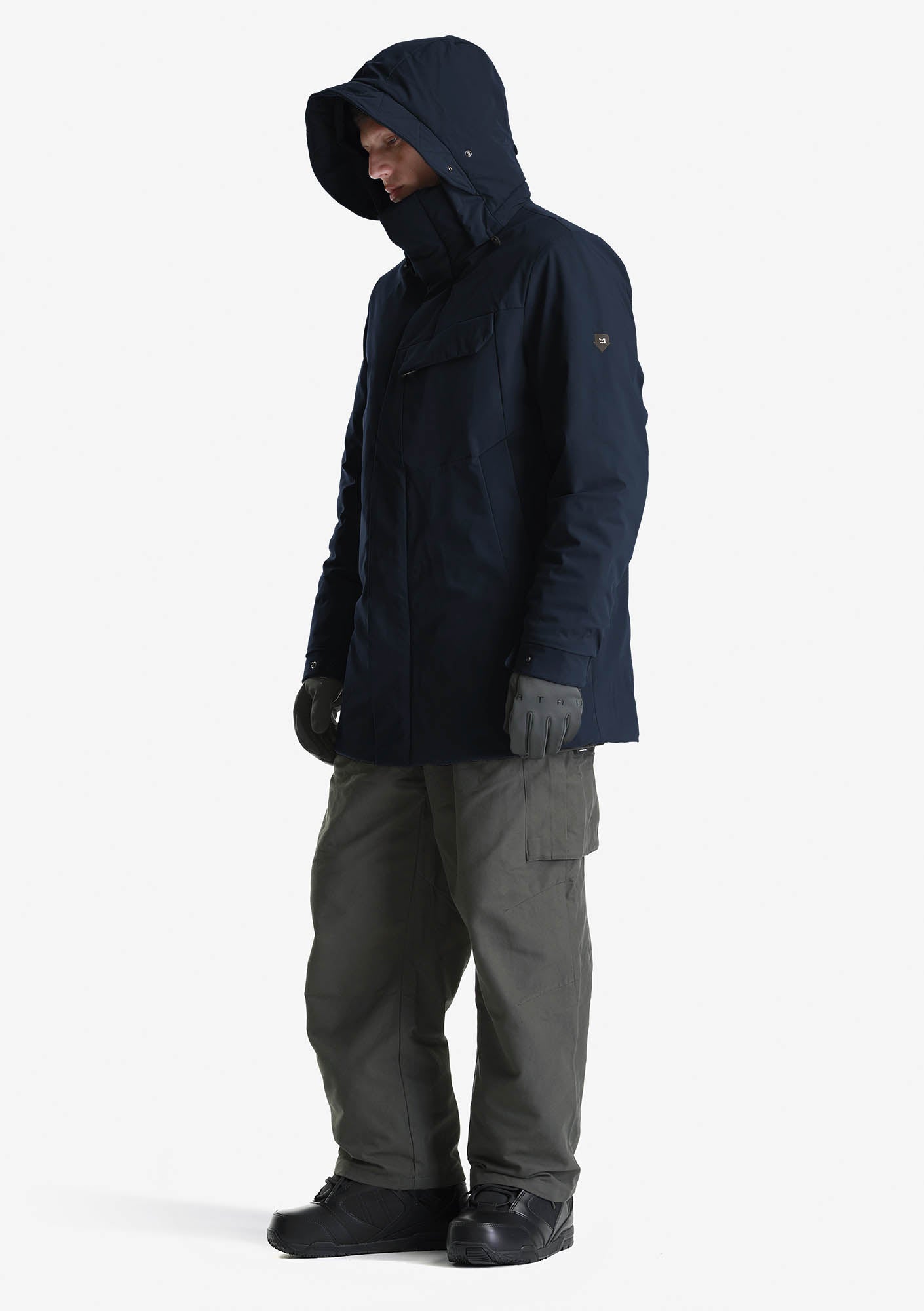 MASARU Removable Hood Padded Jacket Qm469-61